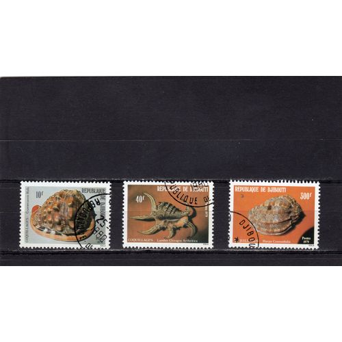 Timbres-Poste De Djibouti (Coquillages)