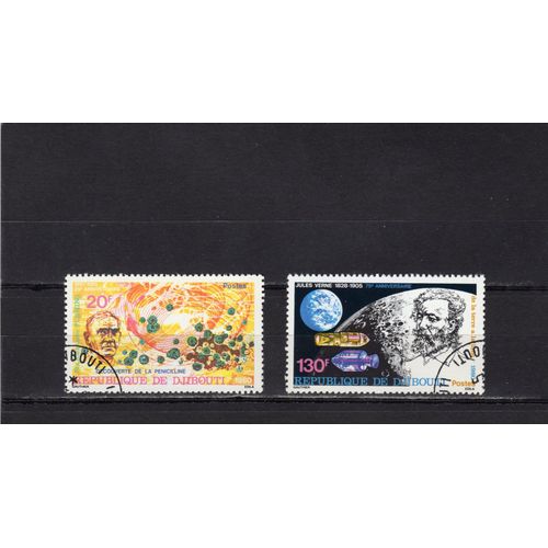 Timbres-Poste De Djibouti (Célébrités)