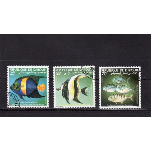 Timbres-Poste De Djibouti (Poissons)