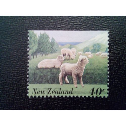 Timbre Nouvelle-Zélande Yt 1395 Moutons Domestiques (Ovis Ammon Aries) 1995 ( 46122 )