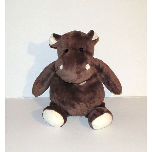 Hippopotame Boule Histoire D'ours Peluche Doudou Hippo Modele 38 Cm