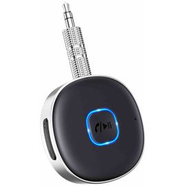 Récepteur Bluetooth Voiture, Adaptateur Bluetooth 5.3 Jack Pour Haut-Parleur/Stéréo Domestique/Casque Filaire, 3.5mm Aux Bluetooth Recepteur Appel Main Libre, Double Connexion, 16h D'autonomie
