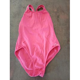 Maillot De Bain Une Pièce Rose Fille 8 Ans Nabaiii Très Bon État
