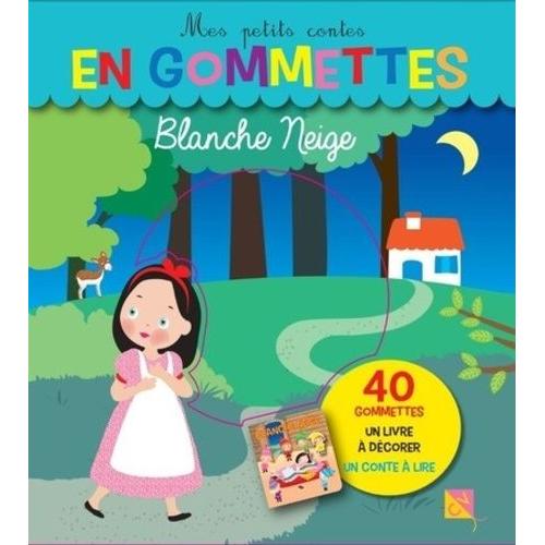 Mes Petits Contes En Gommettes - Blanche-Neige