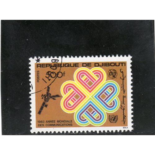 Timbre-Poste De Djibouti (Année Mondiale Des Communications)