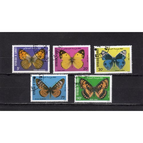 Timbres-Poste De Djibouti (Papillons)