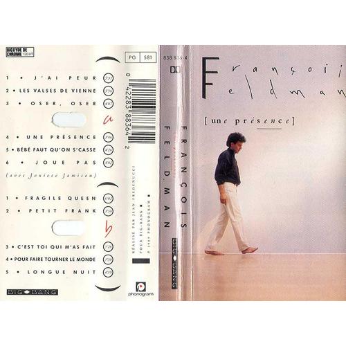 François Feldman - Une Présence - K7