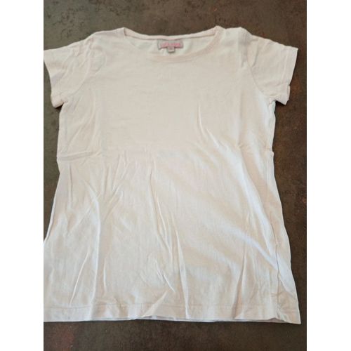T Shirt Mc Rose Pale Fille 10 Ans Lisa Rose Très Bon État