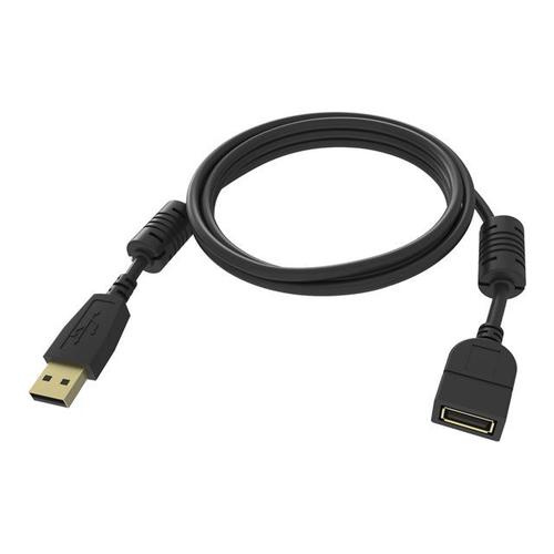 Vision Professional - Rallonge de câble USB - USB (M) pour USB (F) - USB 2.0 - 2 m - noir