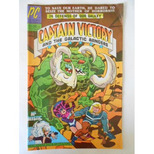 Captain Victory And The Galactic Rangers N°3 - Revue Bd En Langue Anglaise