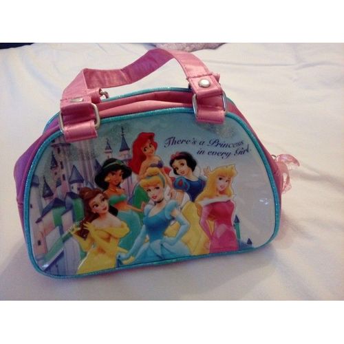 Sac à main disneyland paris princesses Plastique Rose