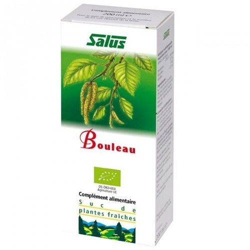 Bouleau Bio - Jus De Plante Fraîche 200 Ml Salus 