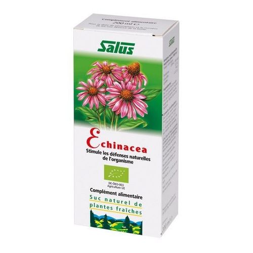Echinacea Bio - Jus De Plante Fraîche 200 Ml Salus 