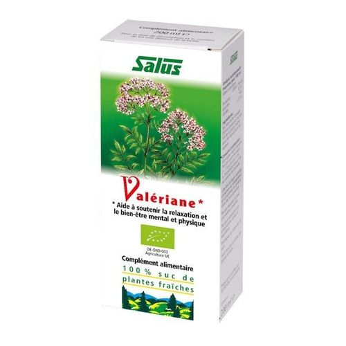 Valériane Bio - Sommeil Jus De Plante Fraîche 200 Ml - Salus 