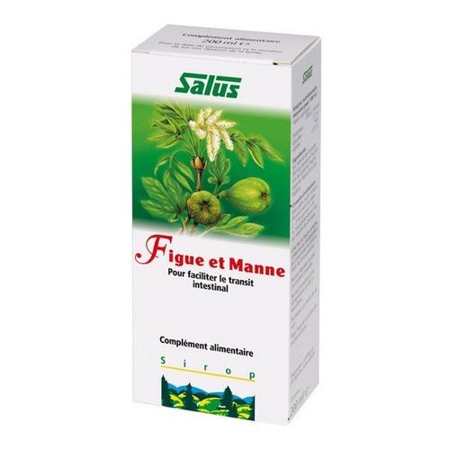 Figue Et Manne Bio - Jus De Plante Fraîche 200 Ml Salus 