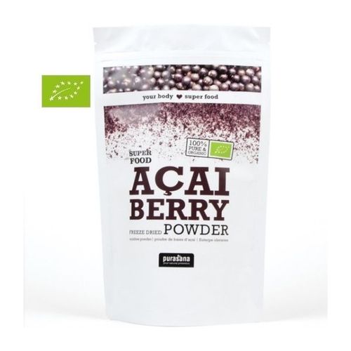 Baies D'açai En Poudre Bio - Vitamines A Et C Superfoods 100g - Purasana 