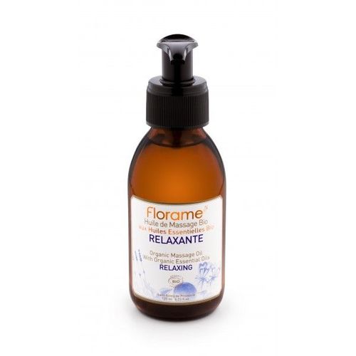 Relaxante - Huile De Massage Bio 120 Ml - Florame 