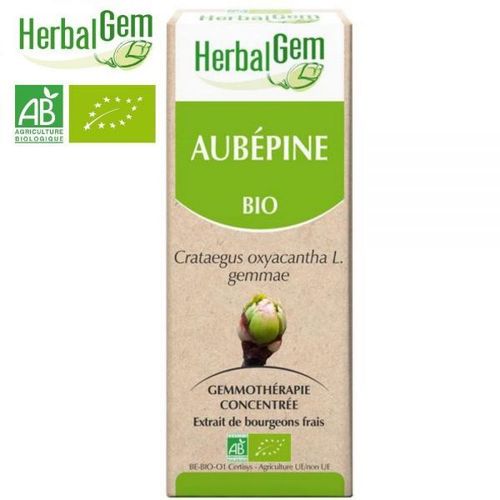 Aubépine Bourgeon Bio - Coeur Et Détente 50 Ml - Herbalgem 