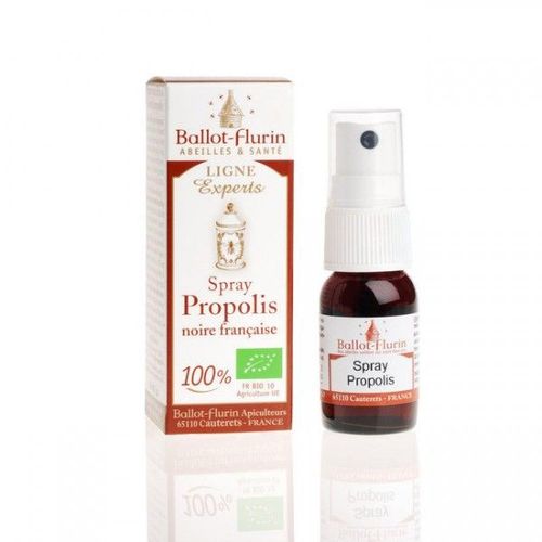 Spray Propolis Noire Française 100% - Puissant Soin Multifonction - Ballot-Flurin 