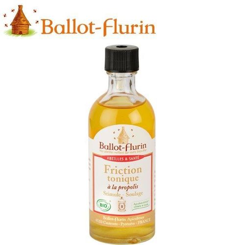 Friction Tonique À La Propolis - Souplesse Et Jambes Lourdes 100 Ml - Ballot-Flurin 