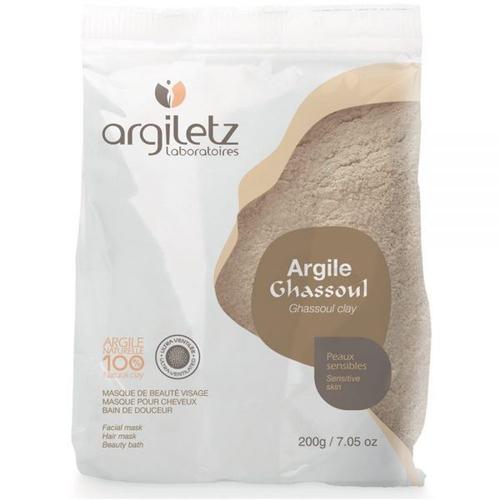 Argile Ghassoul Ultra-Ventilée - Peaux Sensibles 200 Grammes - Argiletz 