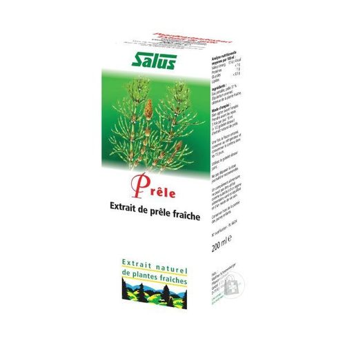 Prêle - Articulations Et Drainage Jus De Plante Fraîche 200 Ml Salus 