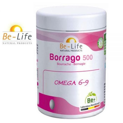 Borrago 500 Bio - Huile De Bourrache 140 Capsules - Be-Life 