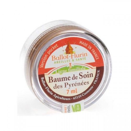 Baume De Soin Des Pyrénées Bio - Formule Haute Protection 7 Ml - Ballot-Flurin 