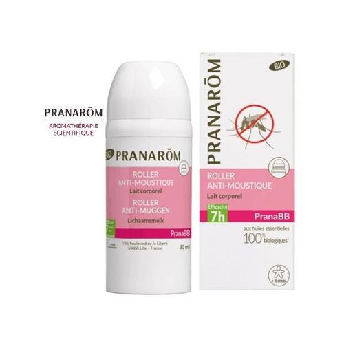 Pranabb Roller Anti-Moustiques Bio - Répulsif Naturel 30 Ml - Pranarôm 