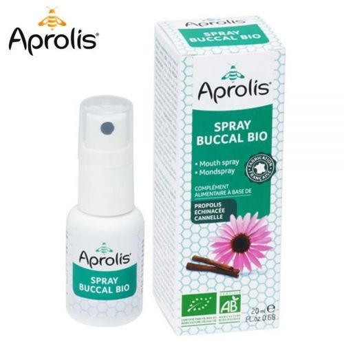 Spray Buccal Bio - Propolis Et Cannelle 20 Ml - Aprolis 