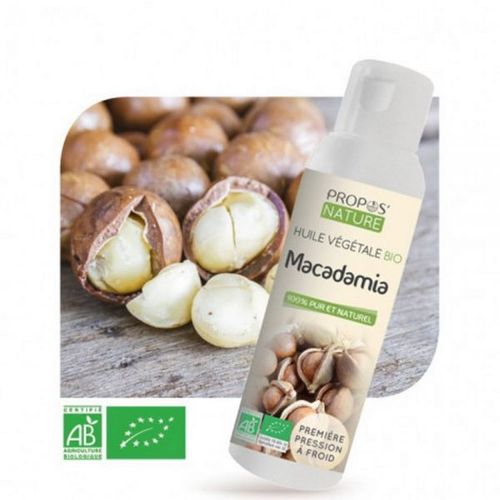 Macadamia Bio - Huile Végétale De Macadamia Ternifolia 100 Ml - Propos Nature 