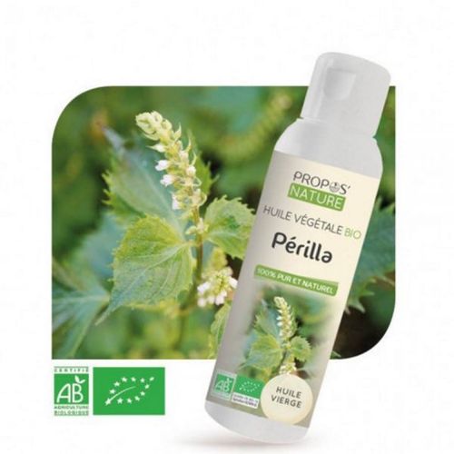 Périlla Bio - Huile Végétale De Perilla Ocymoides 100 Ml - Propos Nature 