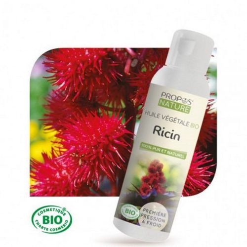 Ricin Bio - Huile Végétale De Ricinus Communis 100 Ml - Propos Nature 