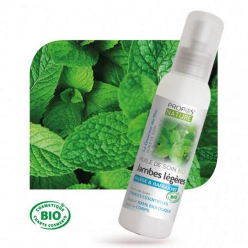 Huile De Soin Jambes Légères Bio - Légère Et Rafraîchissante 100 Ml - Propos Nature 