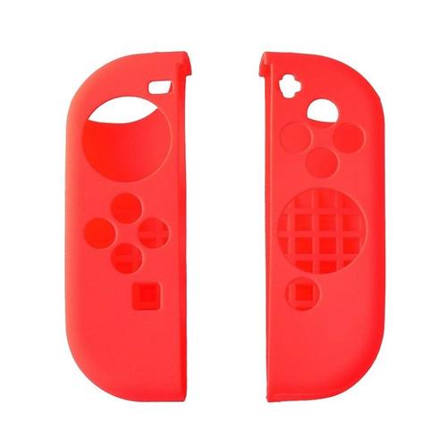 Protection Silicone Rouge Pour Nintendo Switch