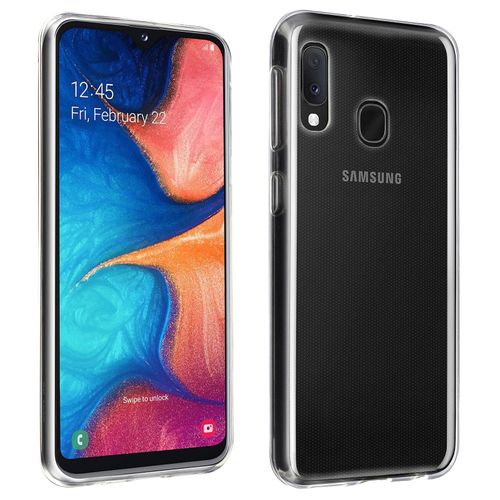 Coque Samsung Galaxy A20e Protection Silicone Souple Ultra-Fine Transparent