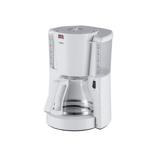 Melitta Look IV M1011-01 - Cafetière - 15 tasses - blanc