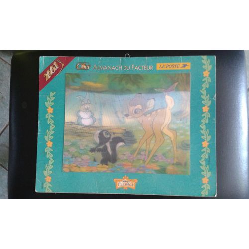Almanach Du Facteur 2001 Bambi