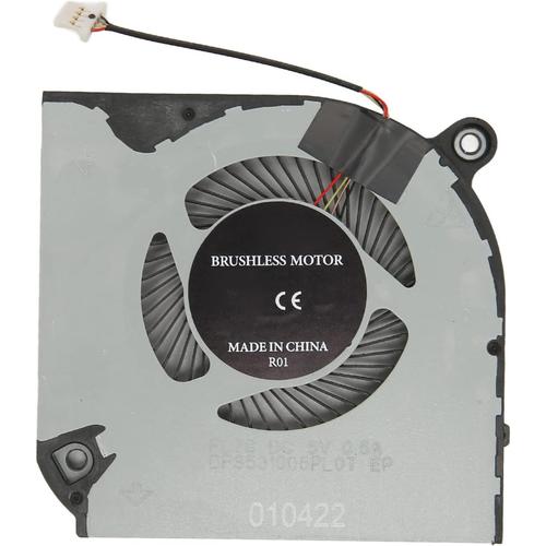 Ventilateur de Refroidissement, Remplacement du Ventilateur de Refroidissement pour Ordinateur Portable 4 Broches en Alliage D'aluminium, pour Acer pour Nitro 5 AN515-43 AN515-54 AN517-51 pour(GPU)