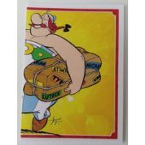 Autocollant Sticker Image Panini 60 Ans D'aventures Asterix N°2 / Carrefour 2019