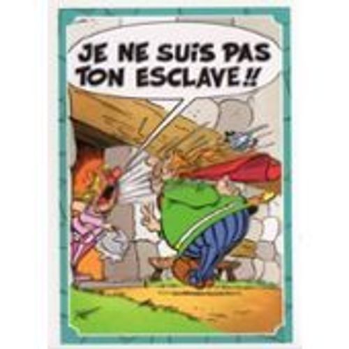Autocollant Sticker Image Panini 60 Ans D'aventures Asterix N°10 / Carrefour 2019