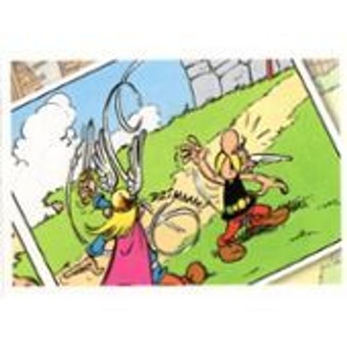 Autocollant Sticker Image Panini 60 Ans D'aventures Asterix N°19 / Carrefour 2019