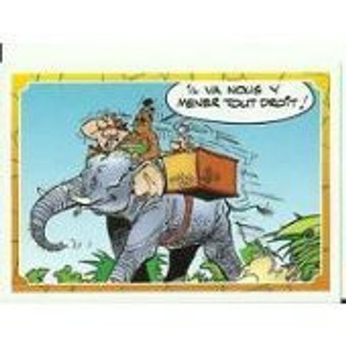 Autocollant Sticker Image Panini 60 Ans D'aventures Asterix N°96 / Carrefour 2019