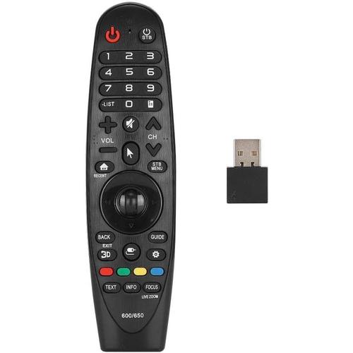 Remplacement de la t¿¿l¿¿commande pour LG TV AN-MR650 42LF652v AN-MR600 55UF8507 AN-MR600 42LF652v 55UF8507 32LJ600U 49UH619V 55UF7700y-TA AM-MR600 AN-MR650