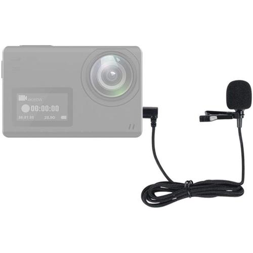 1.5m Clip Portable sur Micro Microphone omnidirectionnel pour cam¿¿ra SJCAM SJ6 Legend / SJ7 Star / SJ360 Sport