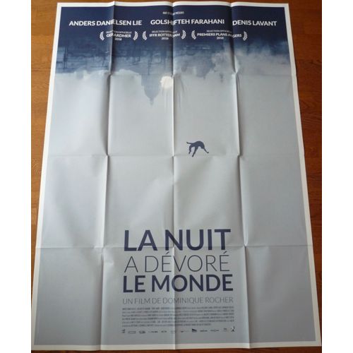 La Nuit A Dévoré Le Monde De Dominique Rocher (Ii) Avec Anders Danielsen Lie, Golshifteh Farahani... - Affiche Originale De Cinéma Format 120 Cm X 160 Cm