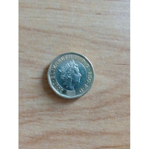 Pièce One Pound Elizabeth Ii. D.G. Reg. F. D.2017