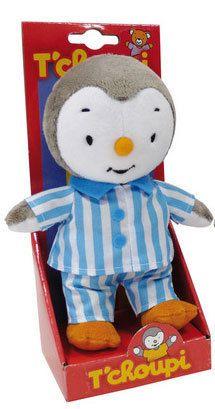 JEMINI Peluche TCHOUPI 20 Cm En Pyjama Authentique Officielle