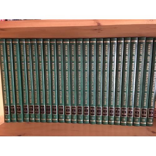 24 Volumes Encyclopédie François Beauval