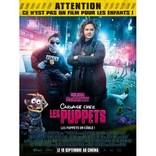 Carnage Chez Les Puppets - 2018 - Melissa Mccarthy - 116x156cm - Affiche Cinéma Originale - Envoi Plié